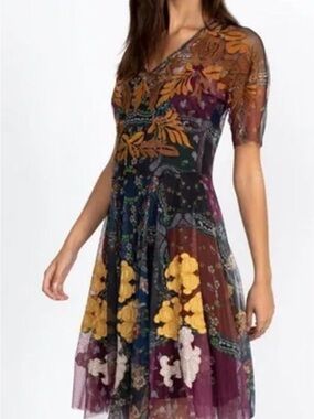 Johnny Was Biya Jovie Dress New with tags size S